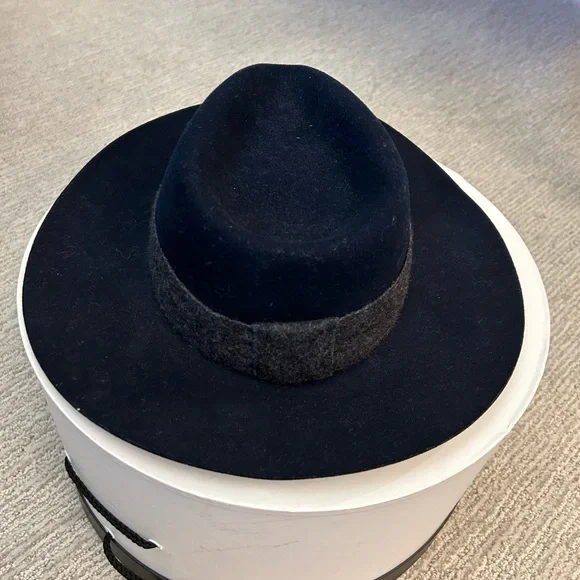 Rag & Bone Navy Wool Hat new with tags. rag & bone Blue Hats for Women for sale | eBay main image 4
